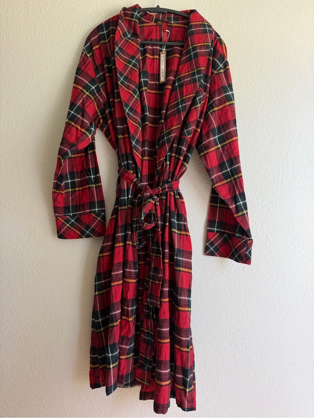 SKIMS Flannel Sleep Long Robe